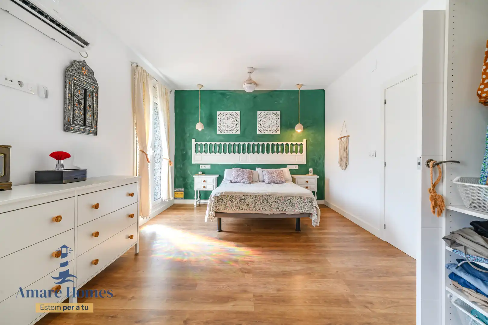 Bedroom of Detached homes for sale in Gavà  with Air Conditioner, Parquet flooring and Terrace