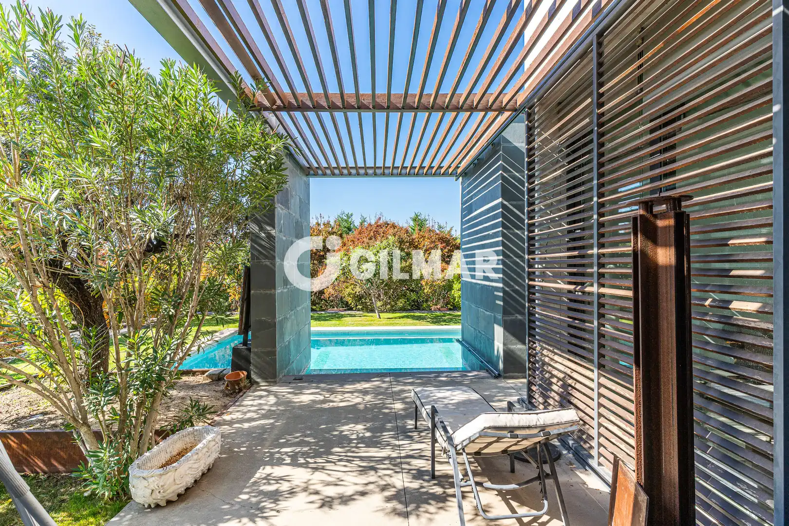 Terraza de Casa o chalet en venta en Las Rozas de Madrid con Calefacción, Jardín privado y Piscina