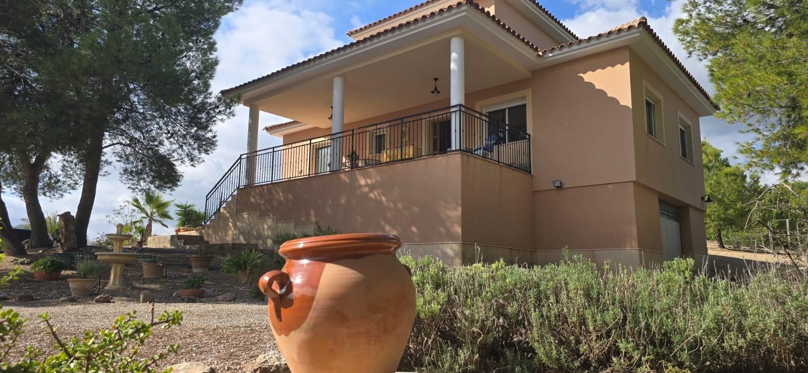 Vista exterior de Casa o xalet en venda en Totana amb Jardí privat, Terrassa i Traster