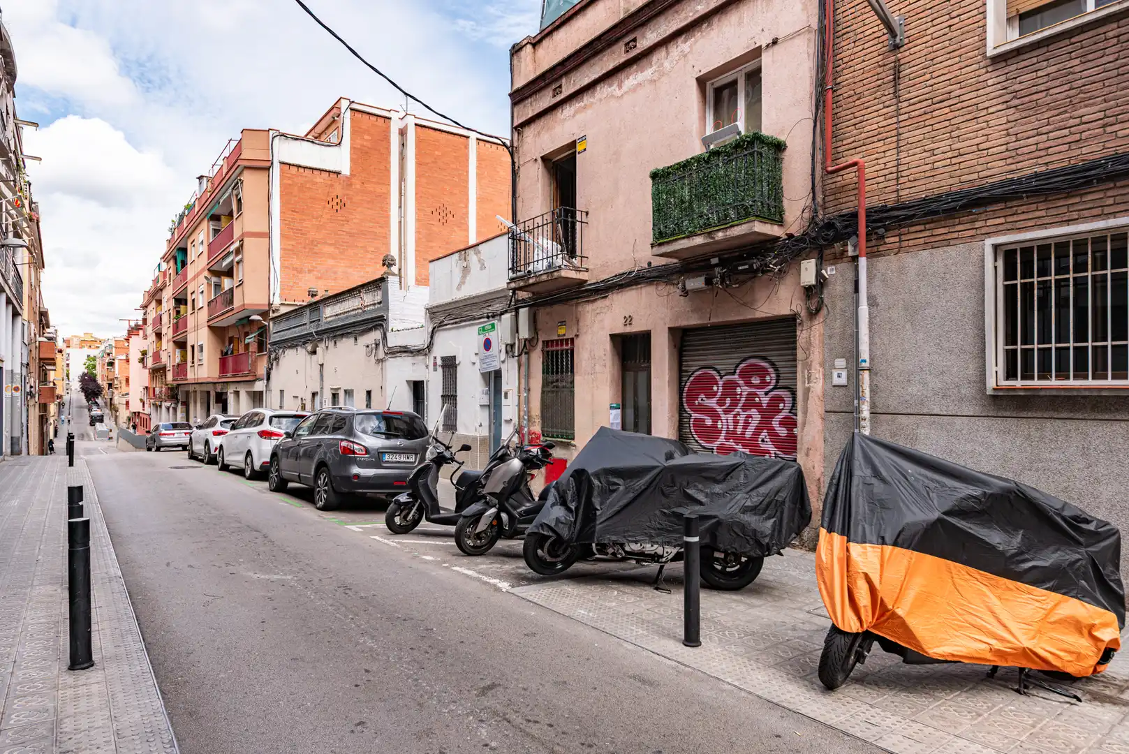 Vista exterior de Piso en venta en Barcelona con Aire acondicionado, Calefacción y Parquet