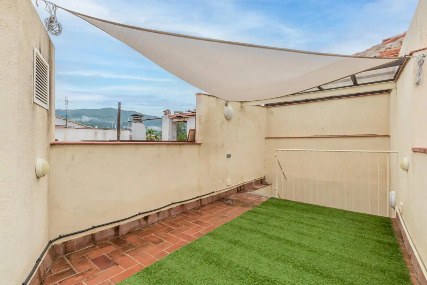 Terraza de Finca rústica en venta en Caldes de Montbui con Aire acondicionado, Calefacción y Terraza