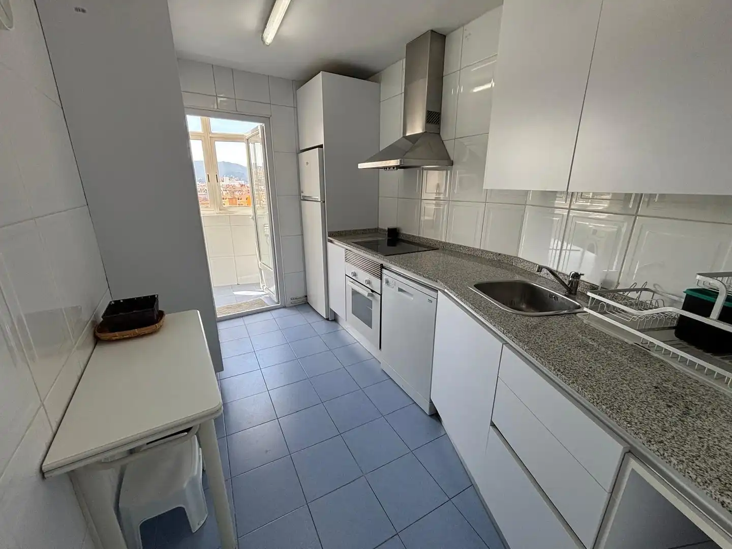 Cocina de Piso de alquiler en Murcia con Aire acondicionado, Calefacción y Amueblado