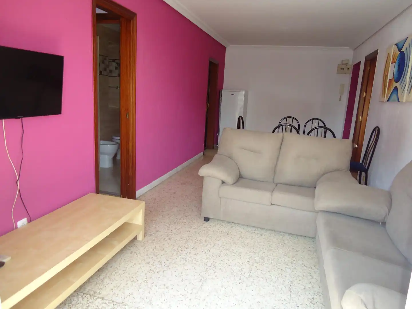 Sala de estar de Piso en venta en Montequinto con Aire acondicionado, Terraza y Amueblado