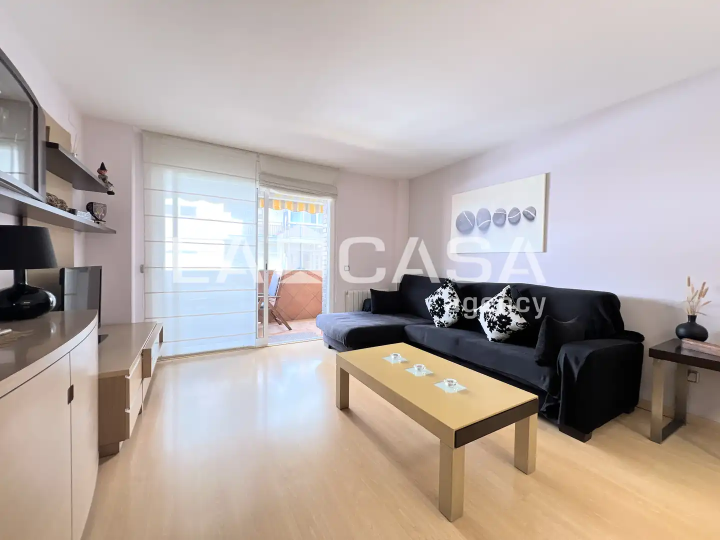 Wohnzimmer von Wohnung zum Verkauf in Badalona mit Heizung, Terrasse und Abstellraum