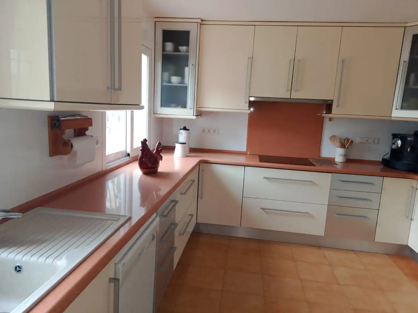 Cuina de Casa o xalet en venda en Tibi amb Calefacció, Jardí privat i Terrassa