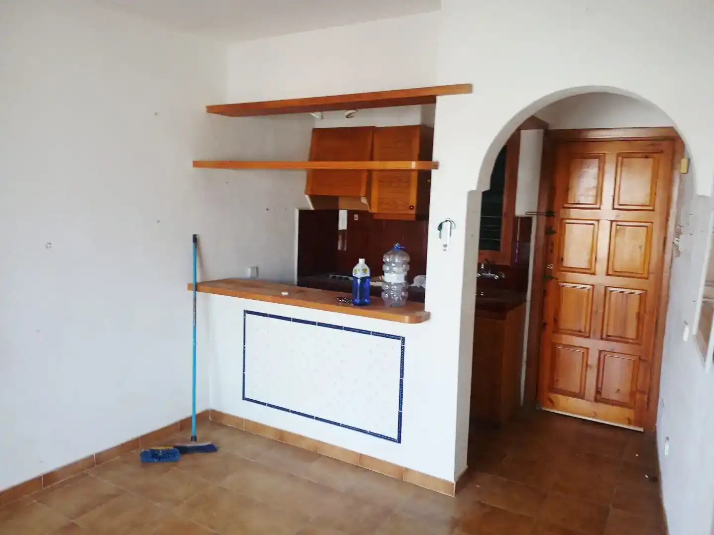 Cuina de Apartament en venda en Es Mercadal amb Piscina