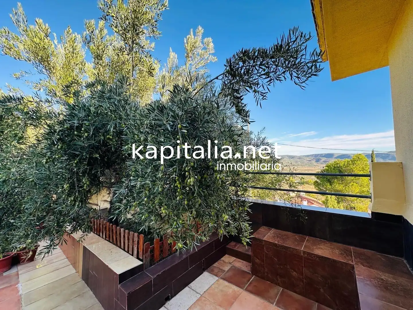 Terraza de Casa o chalet en venta en La Font de la Figuera con Calefacción, Jardín privado y Trastero
