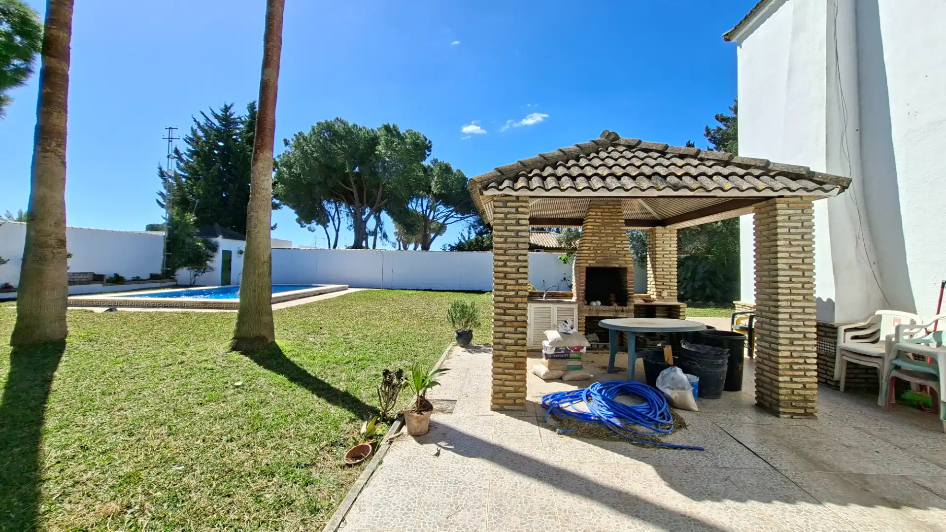 Garden of Houses for sale in Chiclana de la Frontera  with Private garden, Terrace and Storage room