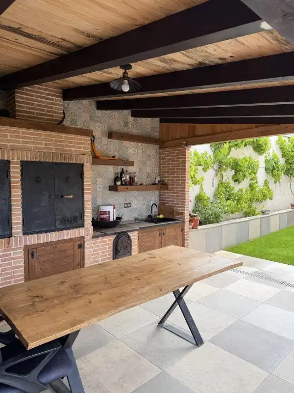 Cocina de Casa o chalet en venta en Trijueque con Aire acondicionado, Calefacción y Jardín privado