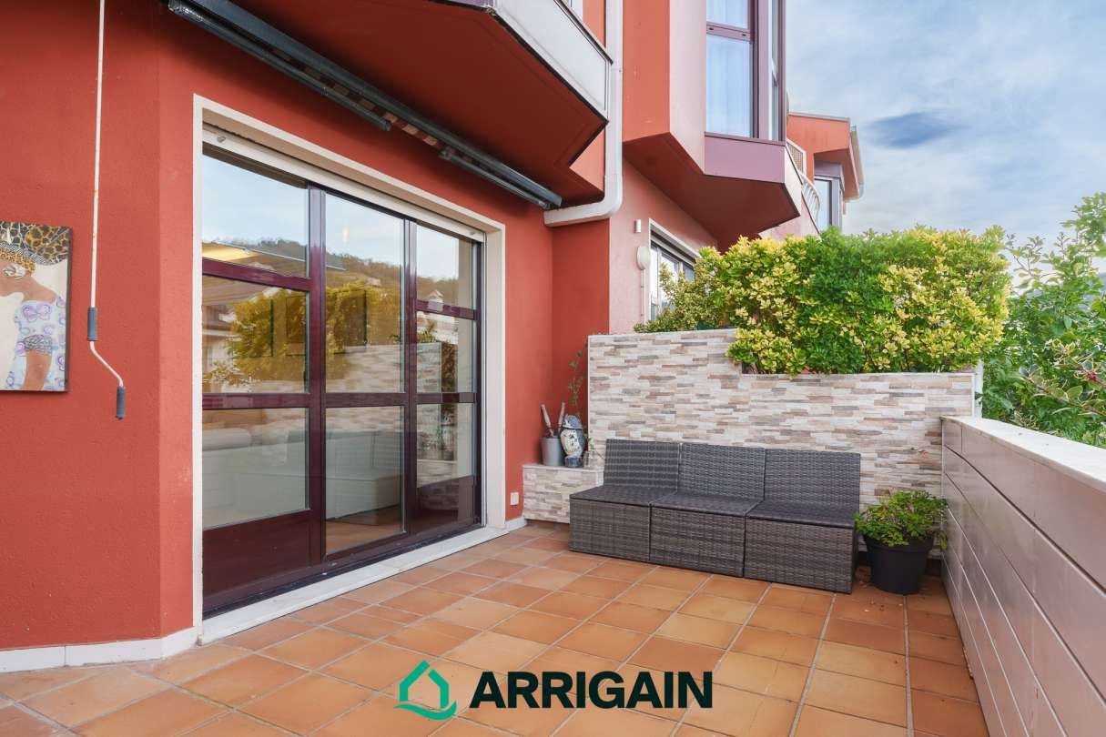 Terraza de Casa adosada en venta en Donostia - San Sebastián  con Calefacción, Jardín privado y Terraza