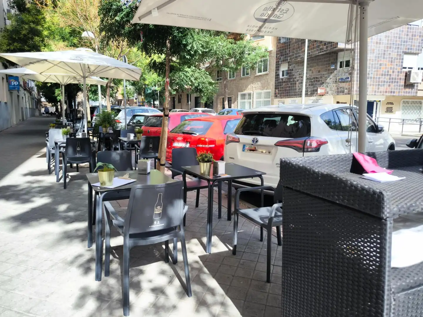 Terrassa de Local de lloguer en Madrid amb Aire condicionat