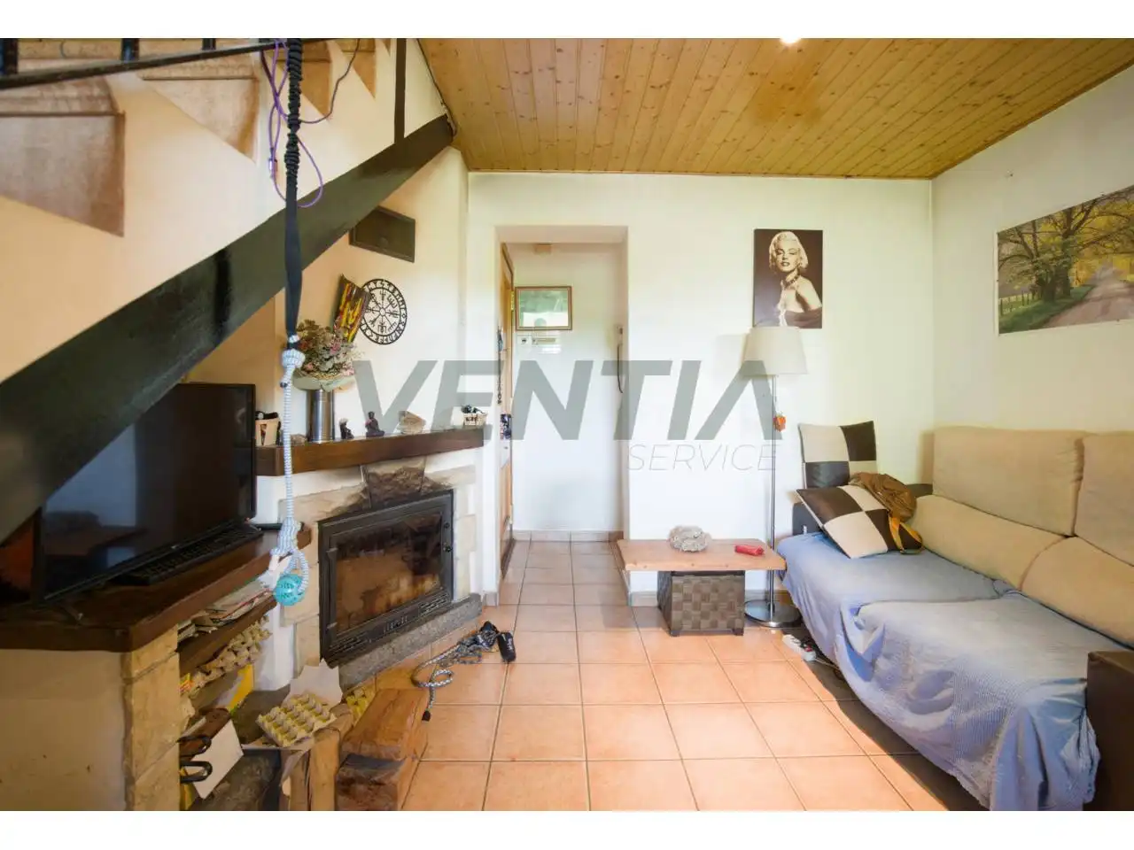 Sala de estar de Dúplex en venta en Berga con Calefacción, Trastero y Balcón