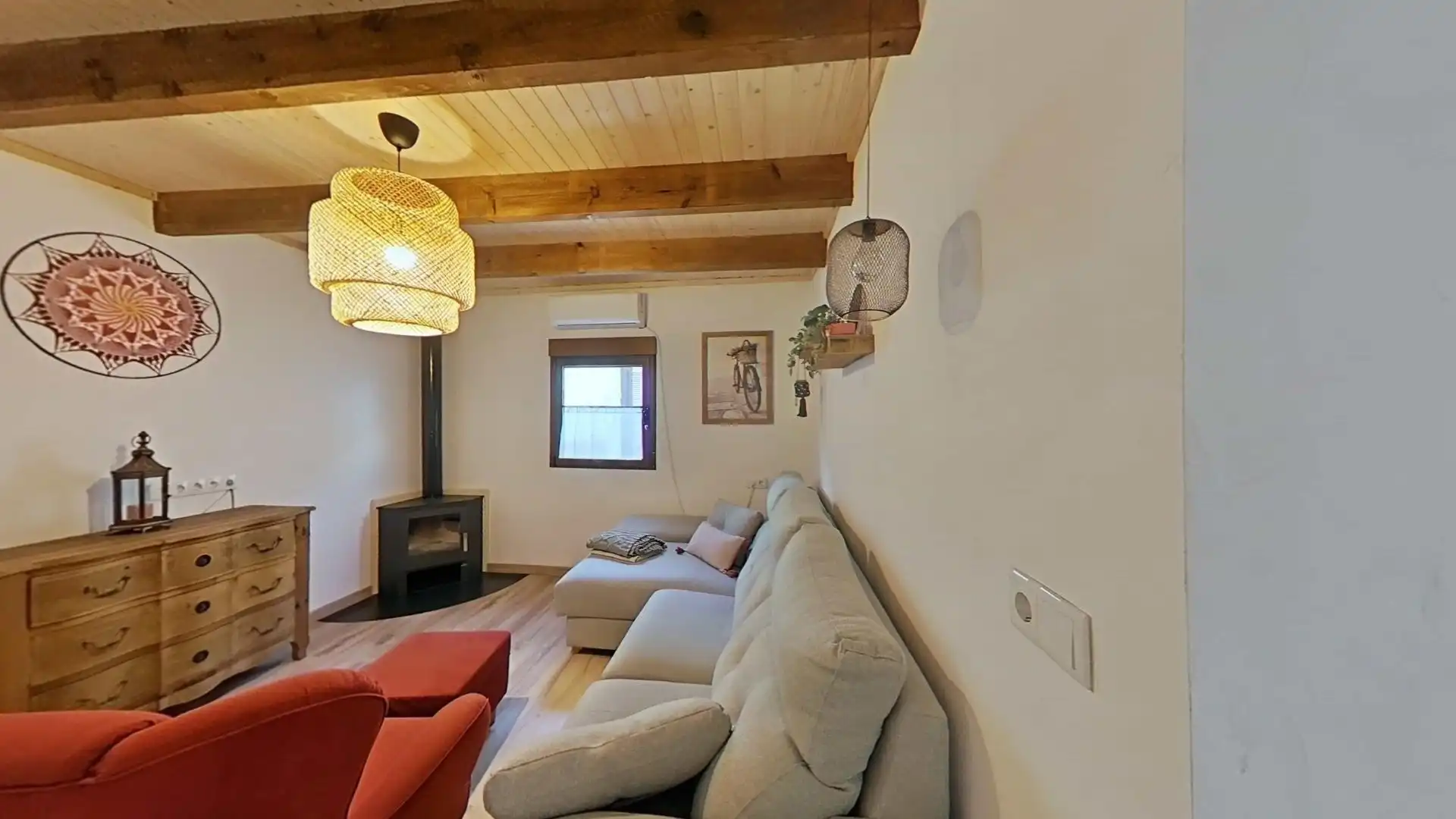 Sala de estar de Finca rústica en venta en Formentera del Segura con Aire acondicionado, Calefacción y Terraza