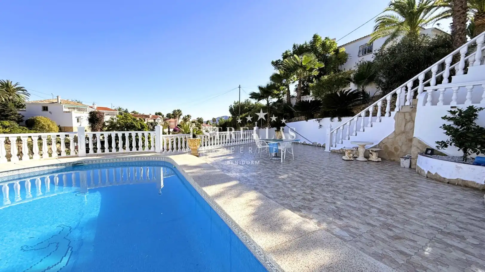 Piscina de Casa o xalet en venda en La Nucia amb Aire condicionat, Calefacció i Jardí privat
