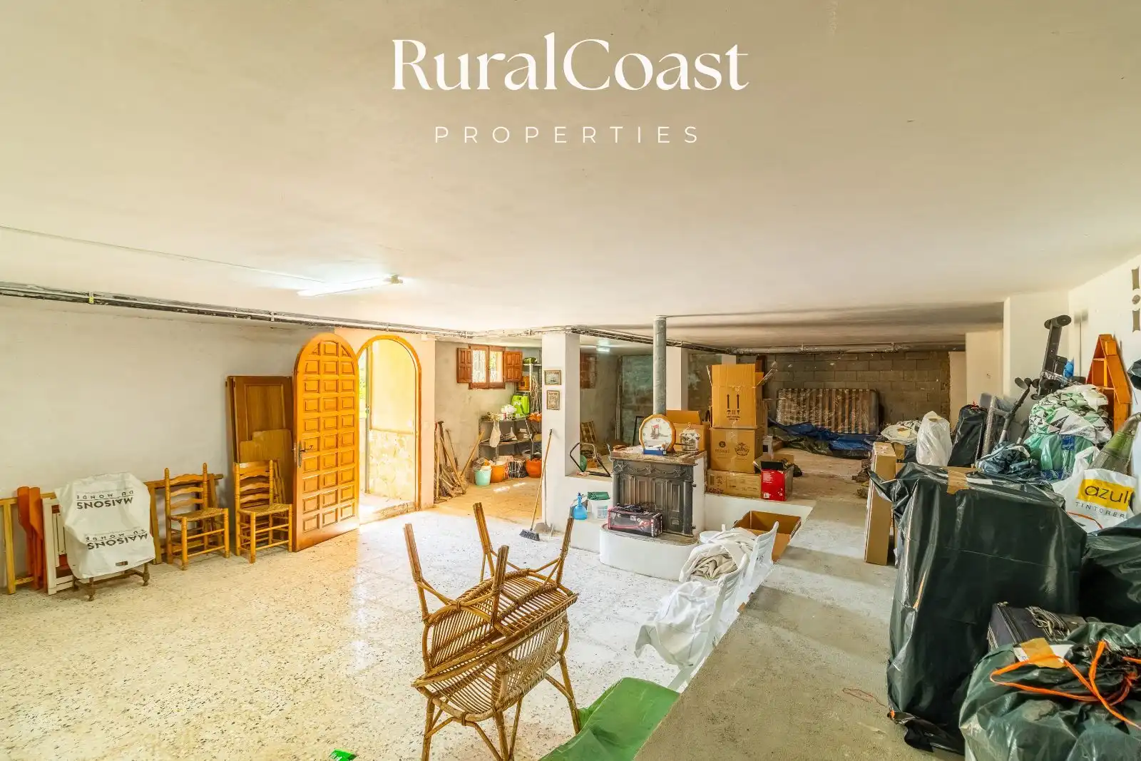 Vista exterior de Casa o chalet en venta en Tibi con Aire acondicionado, Calefacción y Jardín privado