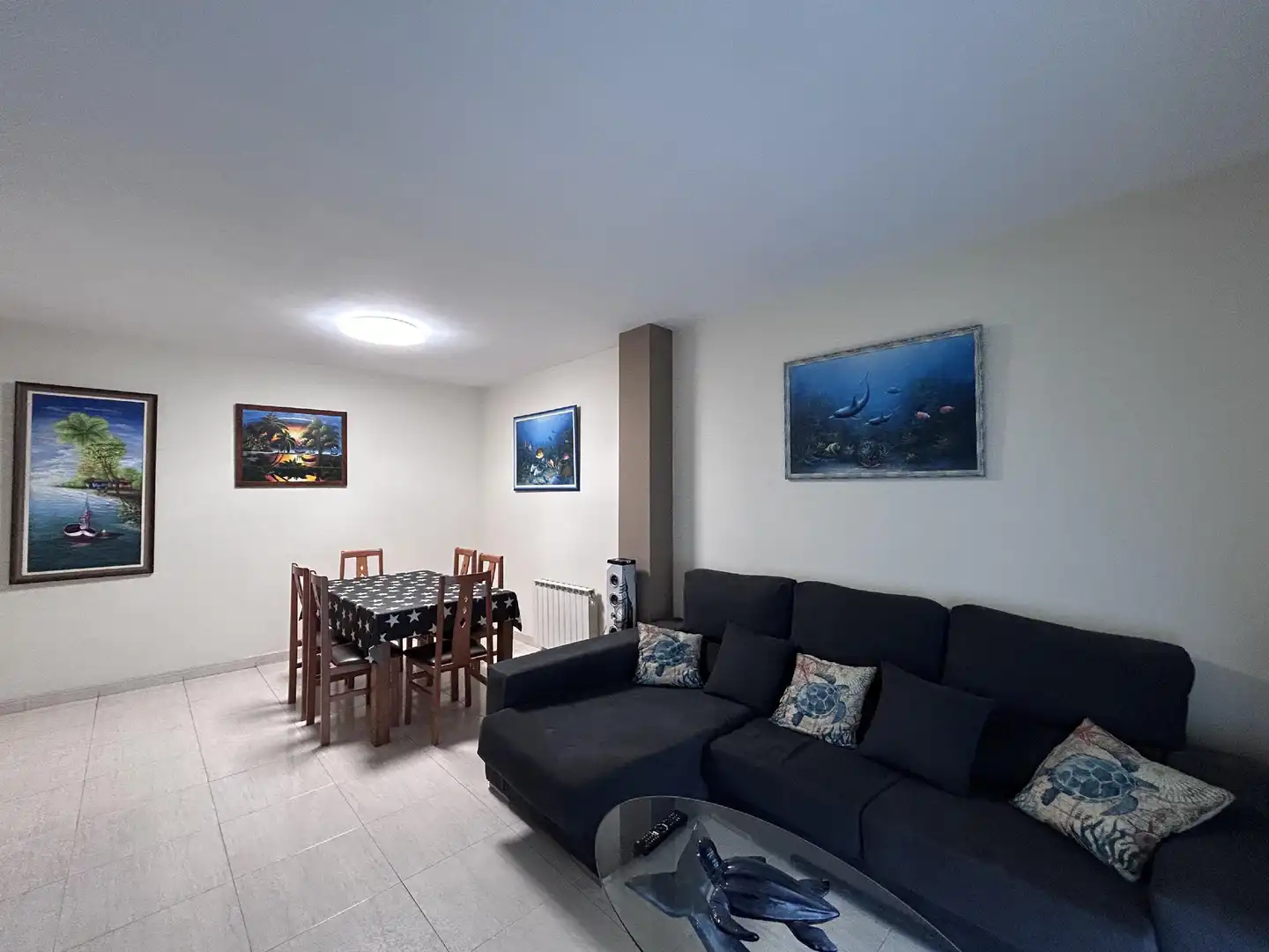 Sala d'estar de Pis en venda en Molins de Rei amb Aire condicionat i Balcó