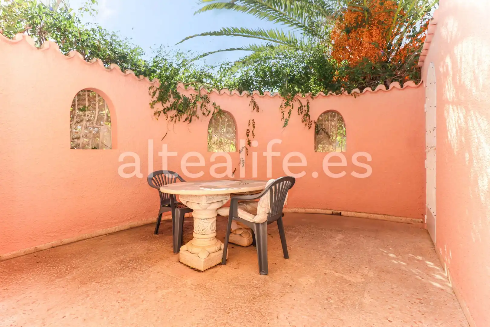 Garden of Houses for sale in L'Alfàs del Pi  with Air Conditioner, Heating and Private garden
