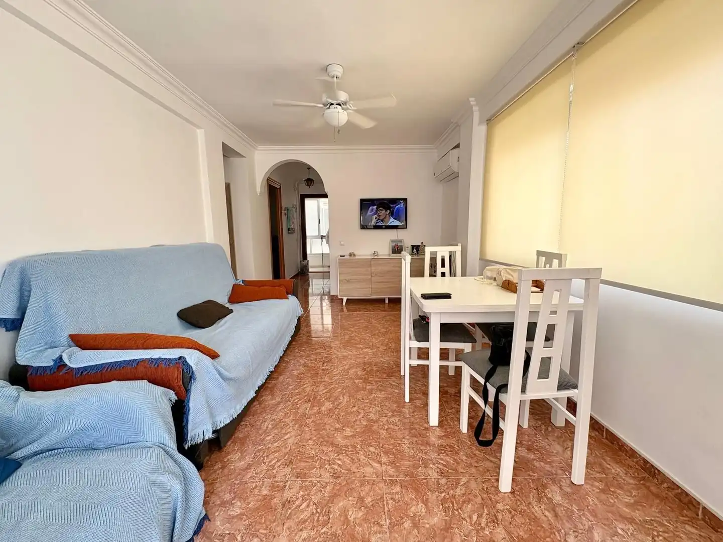 Living room of Apartments for rent in Vélez-Málaga  with Air Conditioner, Storage room and Community pool