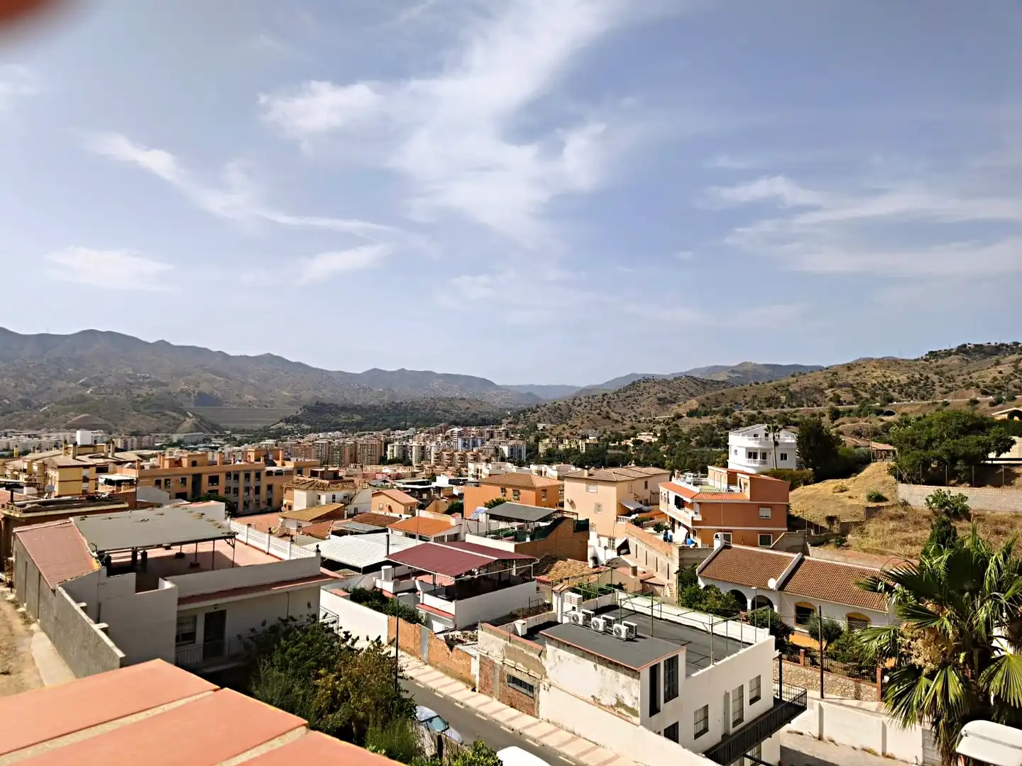 Vista exterior de Casa adosada en venta en Málaga con Aire acondicionado, Terraza y Amueblado