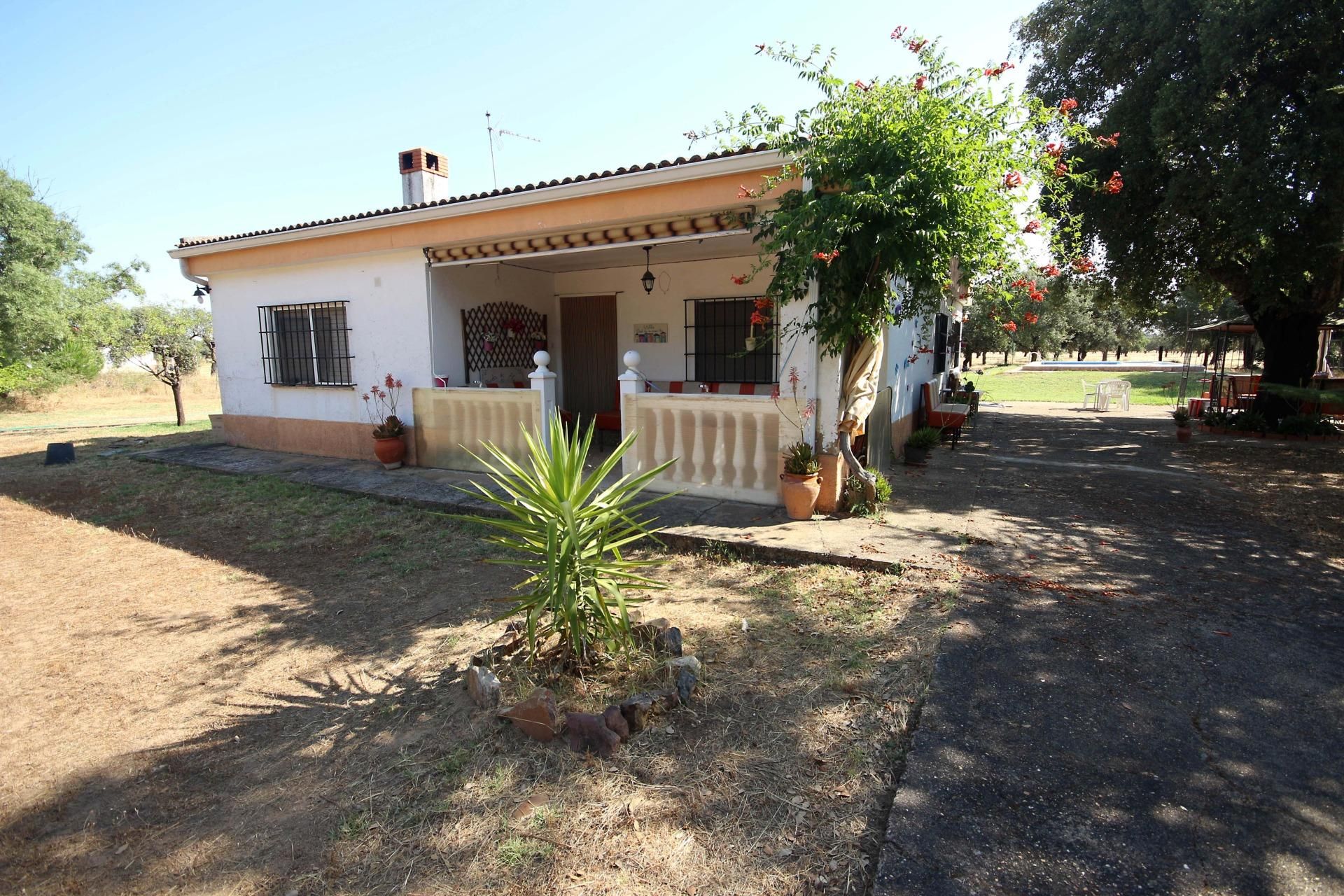 Exterior view of Country house for sale in Badajoz Capital  with Swimming Pool