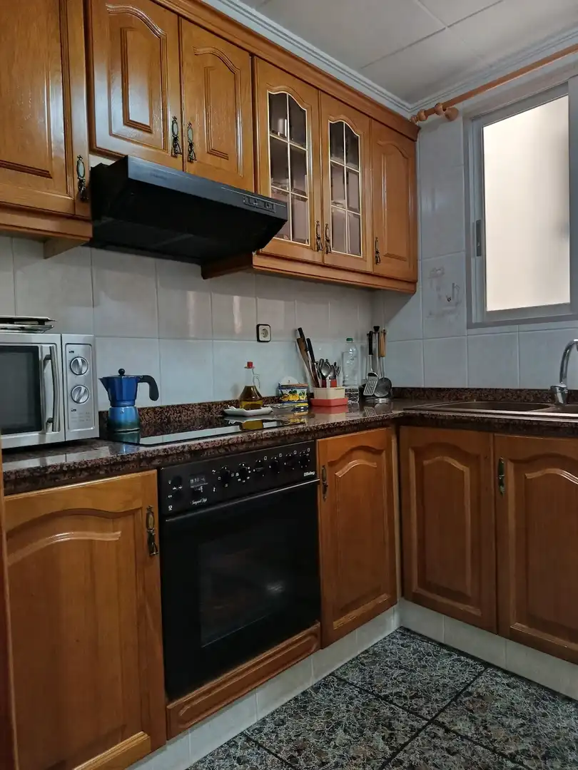 Kitchen of Flat for sale in Cullera  with Air Conditioner and Balcony