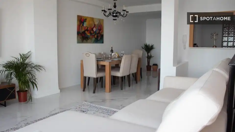 Dining room of Apartments for share in Cullera  with Air Conditioner, Terrace and Furnished
