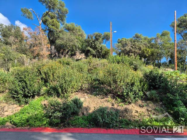 Terreno residencial en Venta en Vallvidrera - Tibidabo - Les Planes