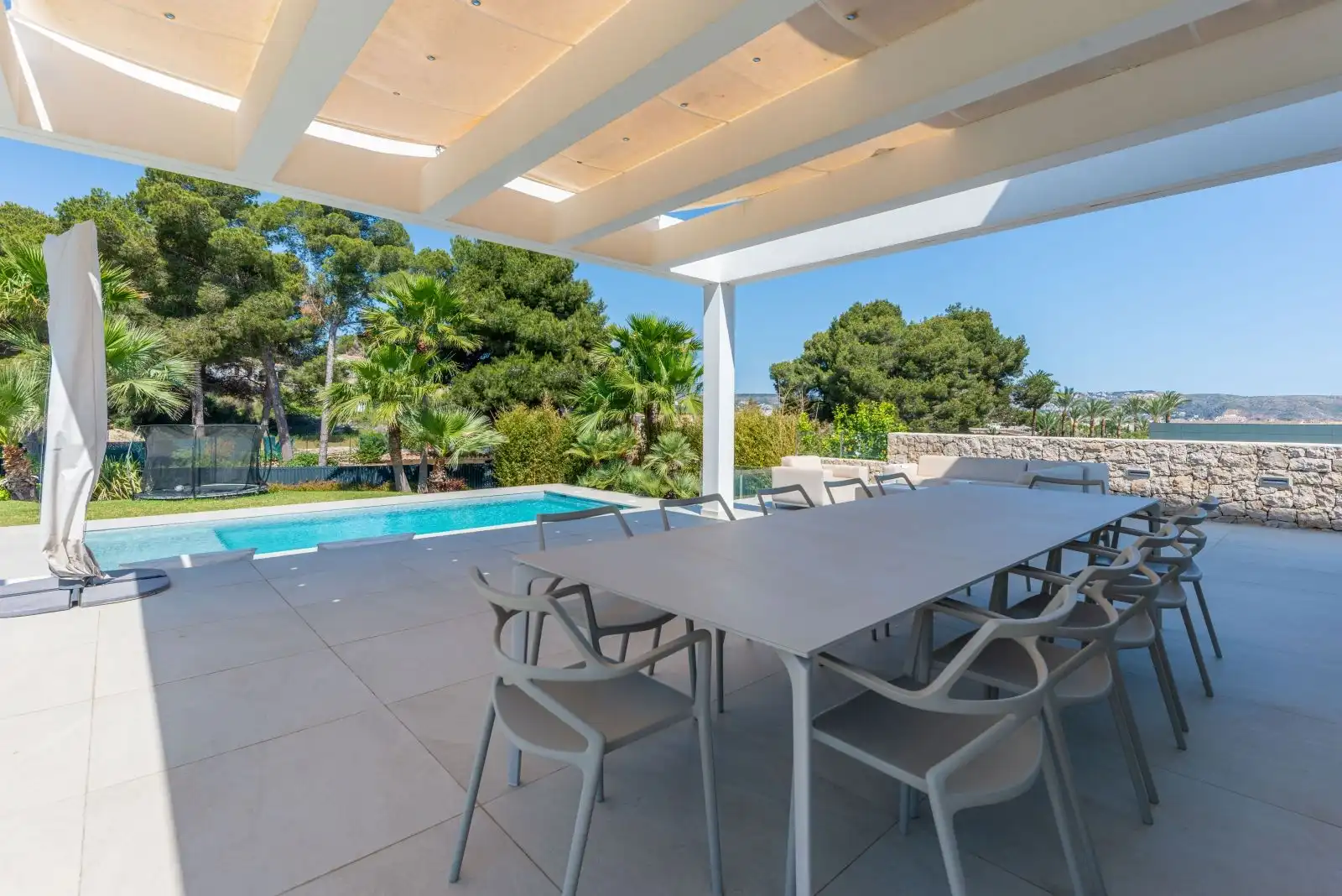 Terrace of Houses for sale in Jávea / Xàbia  with Air Conditioner, Heating and Private garden