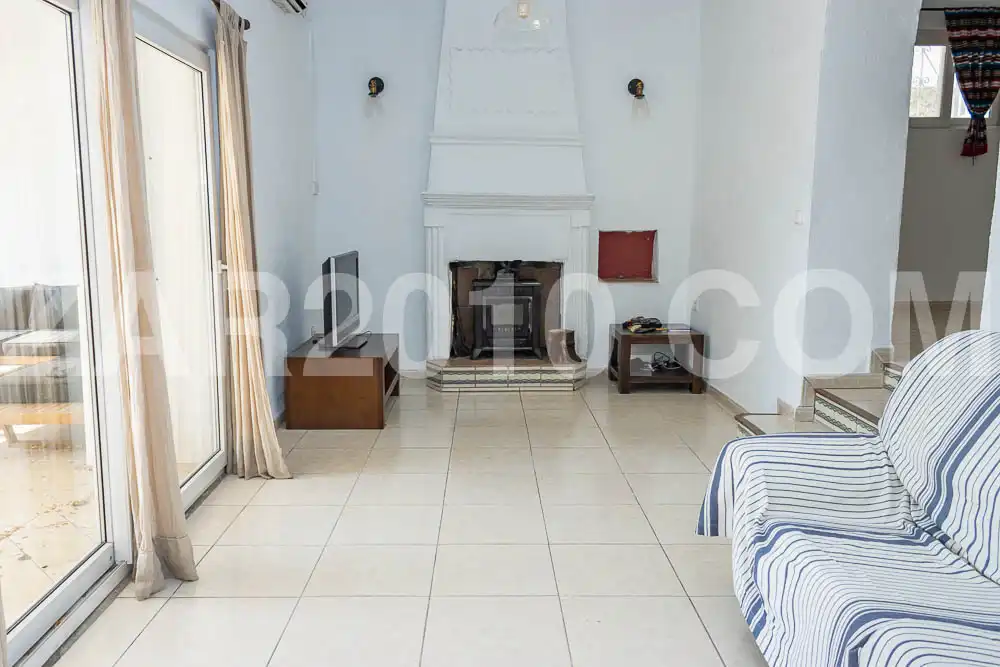 Sala d'estar de Casa o xalet en venda en Mojácar amb Aire condicionat, Jardí privat i Terrassa