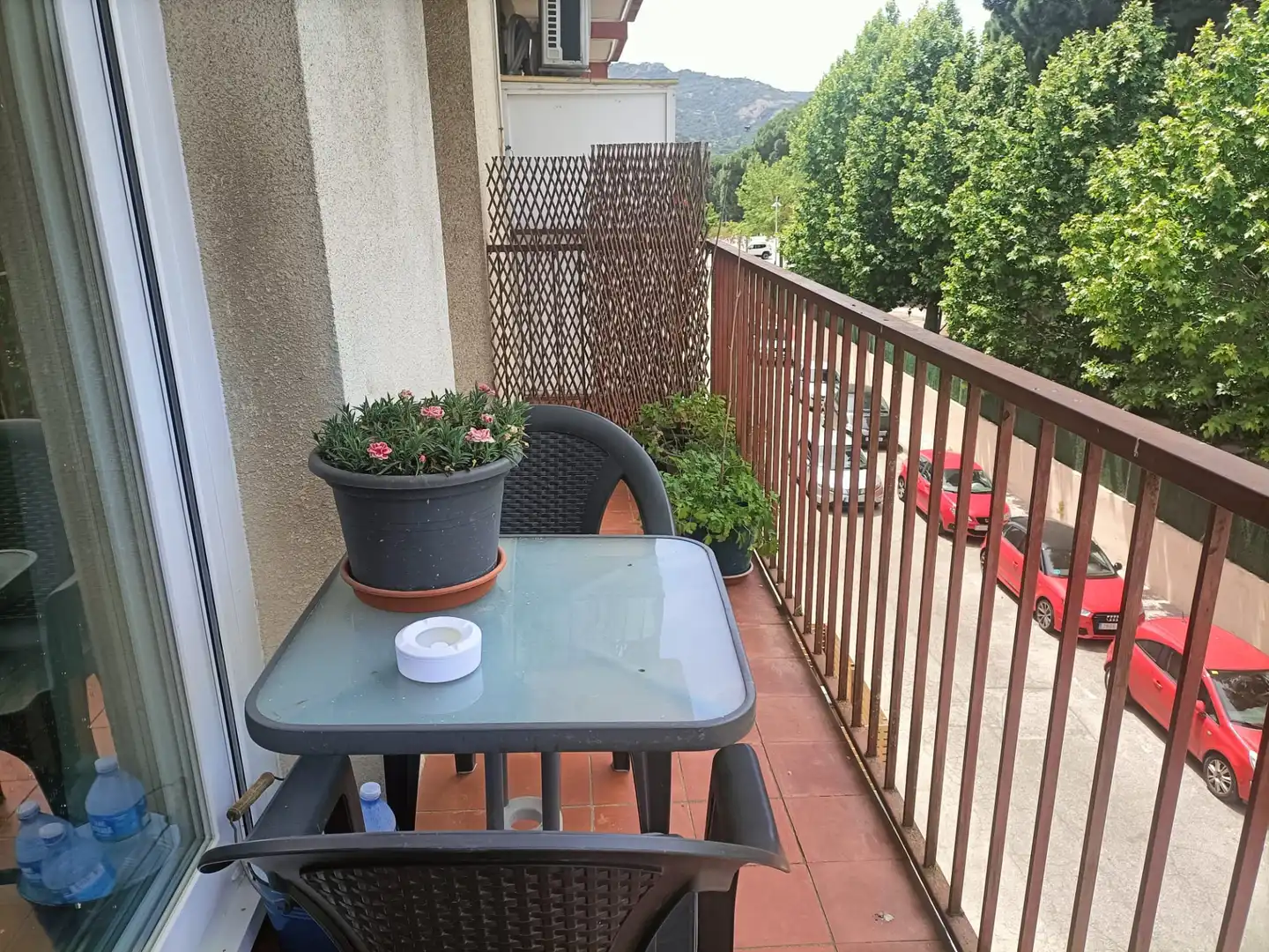 Terrasse von Wohnung zum Verkauf in Santa Cristina d'Aro mit Heizung, Möbliert und Ofen