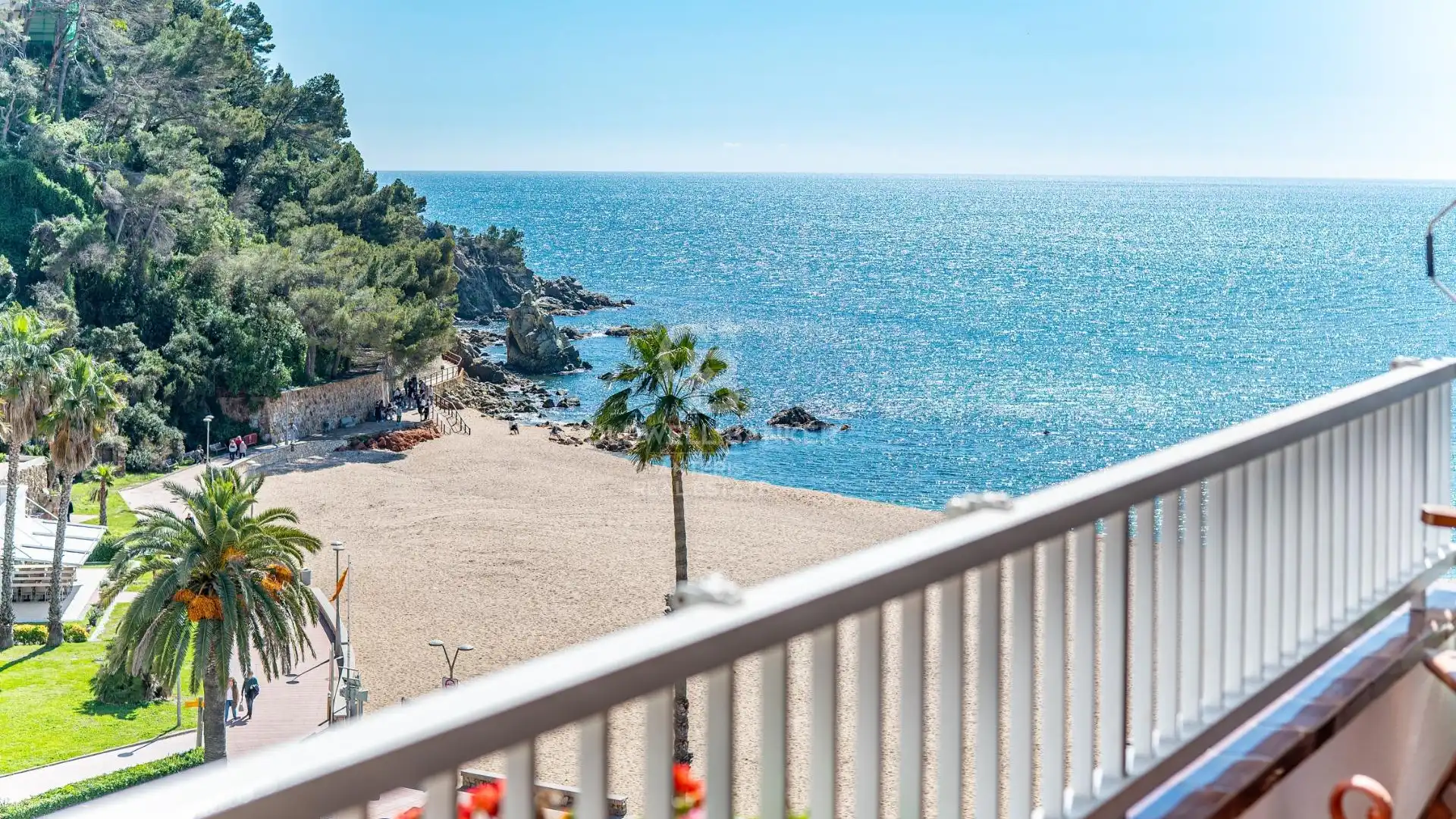 Bedroom of Flat for sale in Lloret de Mar  with Air Conditioner, Terrace and Community pool