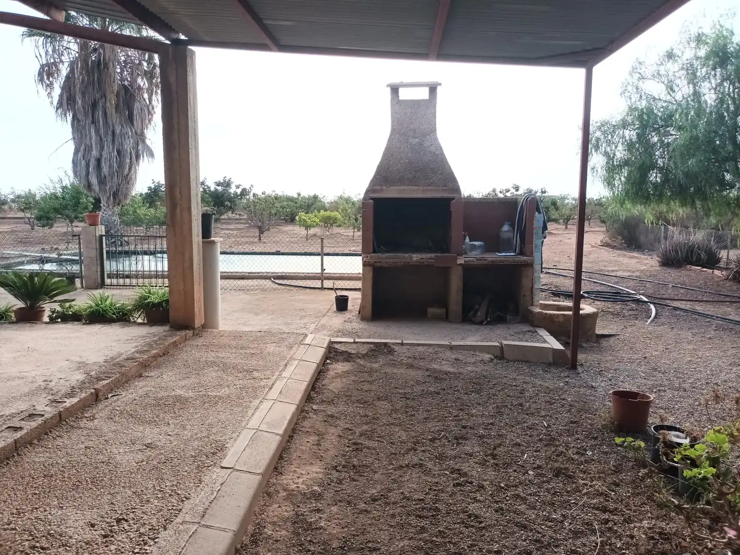 Garden of Houses for sale in Cartagena  with Terrace, Swimming Pool and Furnished