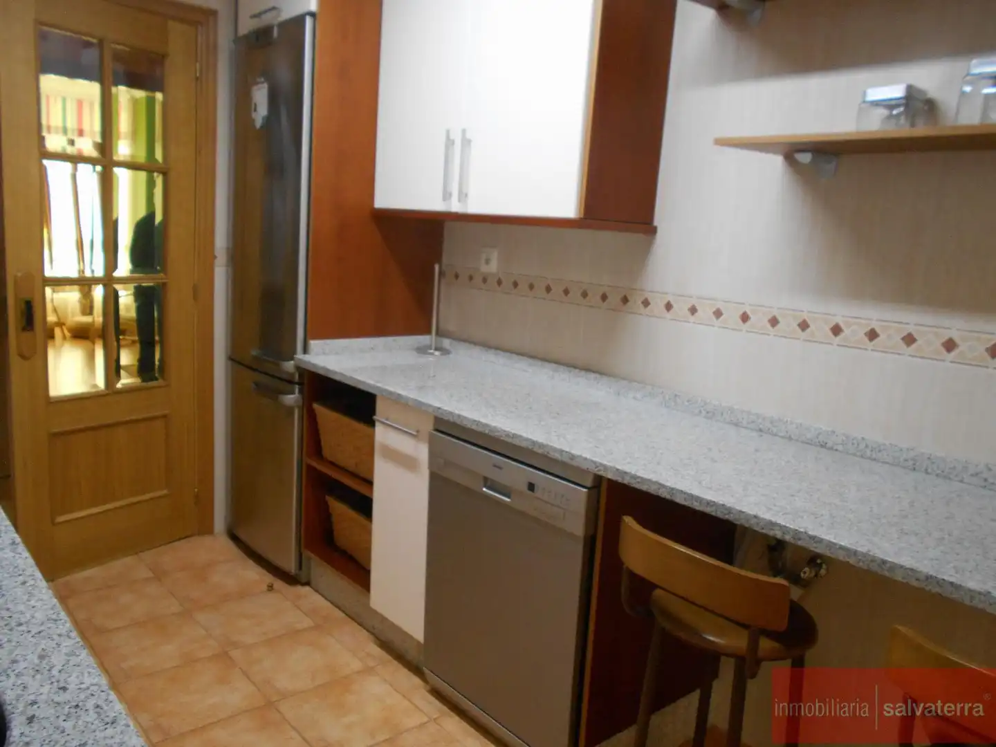 Cocina de Piso de alquiler en As Neves   con Calefacción