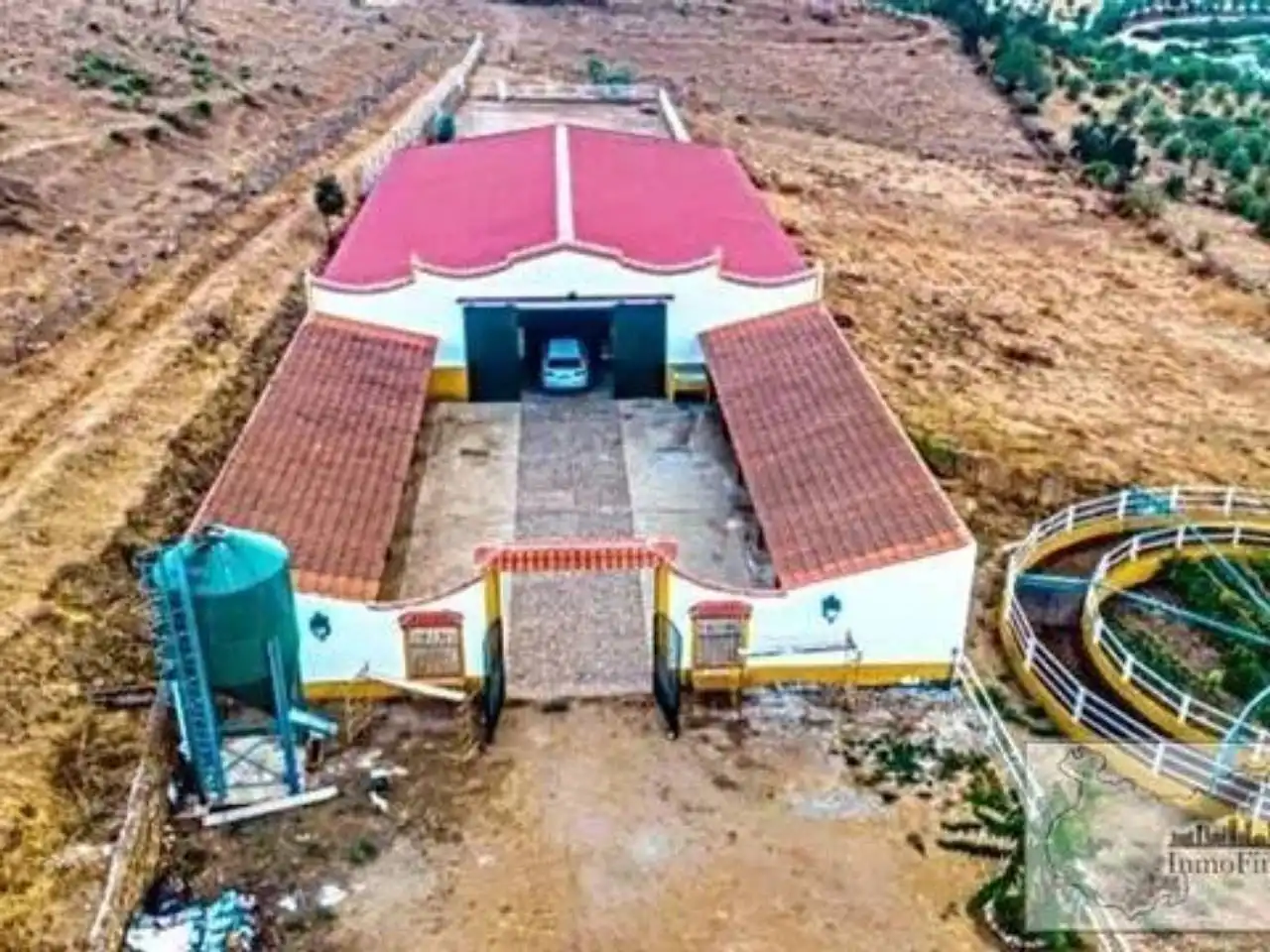 Jardín de Finca rústica en venta en Higuera de Vargas con Aire acondicionado, Jardín privado y Terraza