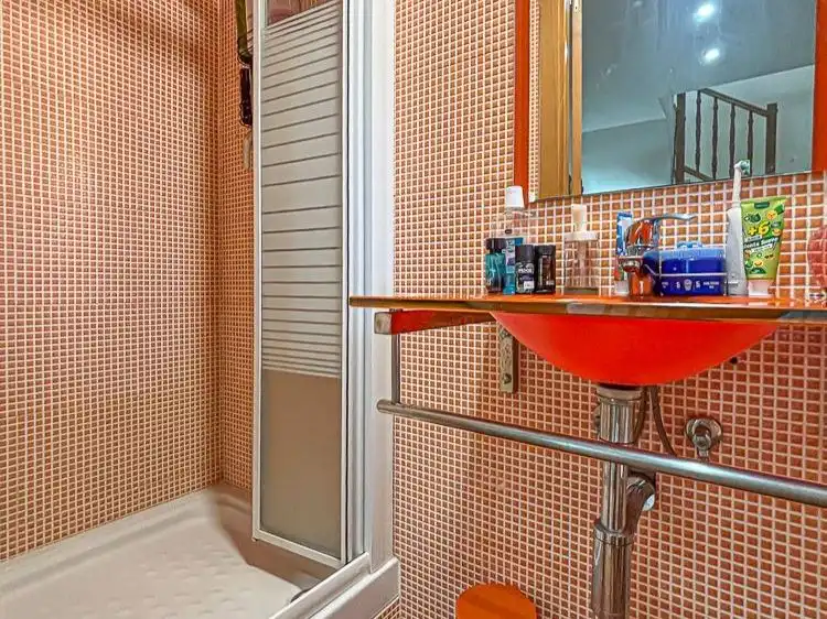 Bathroom of Houses for sale in Olivella  with Air Conditioner, Terrace and Balcony