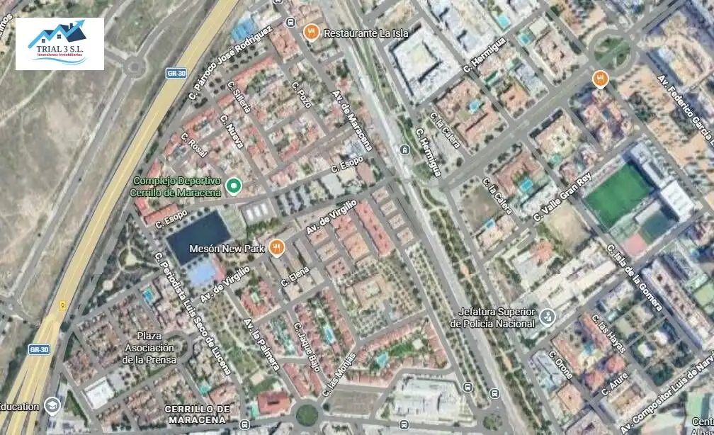 Vista exterior de Piso en venta en Granada