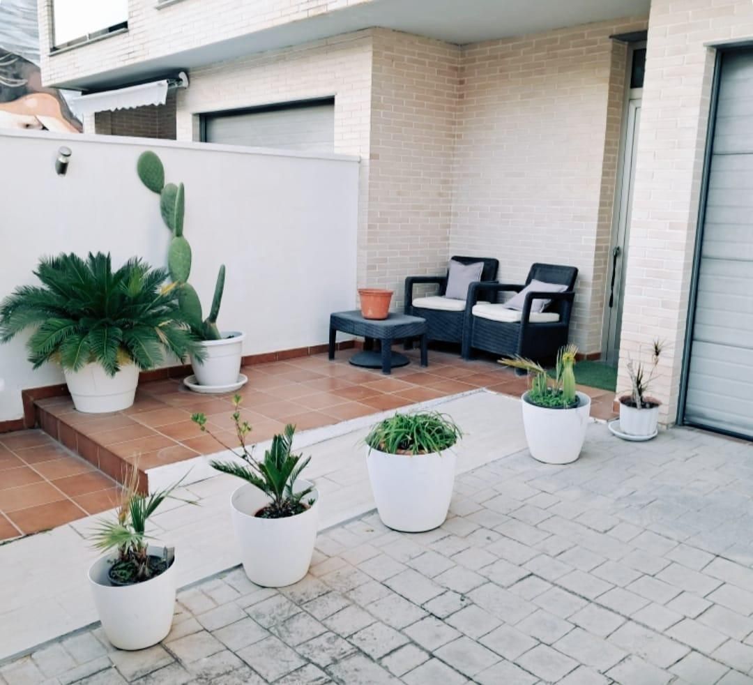 Terrace of Single-family semi-detached for sale in Sagunto / Sagunt  with Air Conditioner, Private garden and Terrace