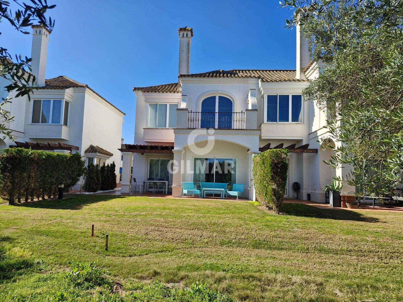 Jardín de Casa adosada en venta en Arcos de la Frontera con Calefacción, Jardín privado y Piscina