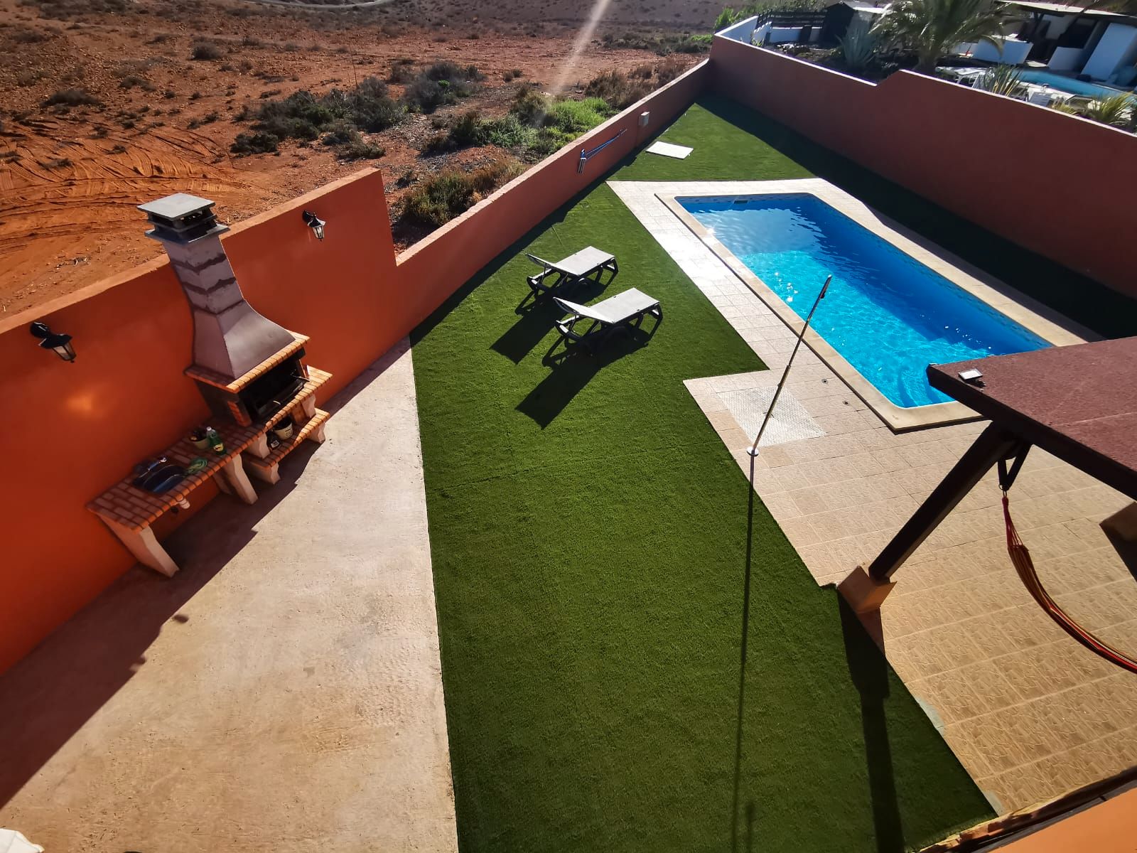 Piscina de Casa o xalet en venda en Antigua amb Jardí privat, Terrassa i Piscina