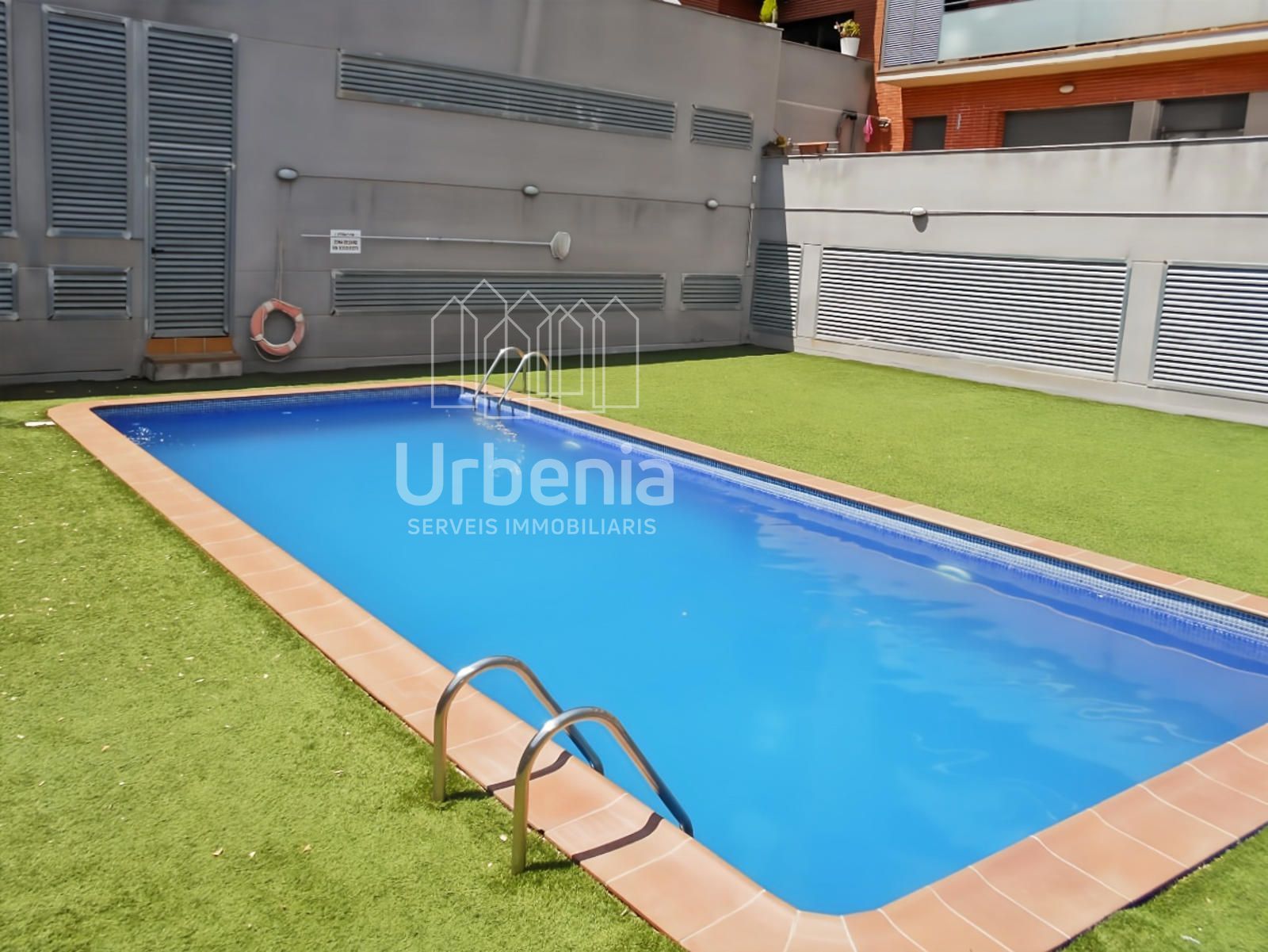Swimming pool of Flat for sale in Arenys de Munt  with Heating, Terrace and Swimming Pool