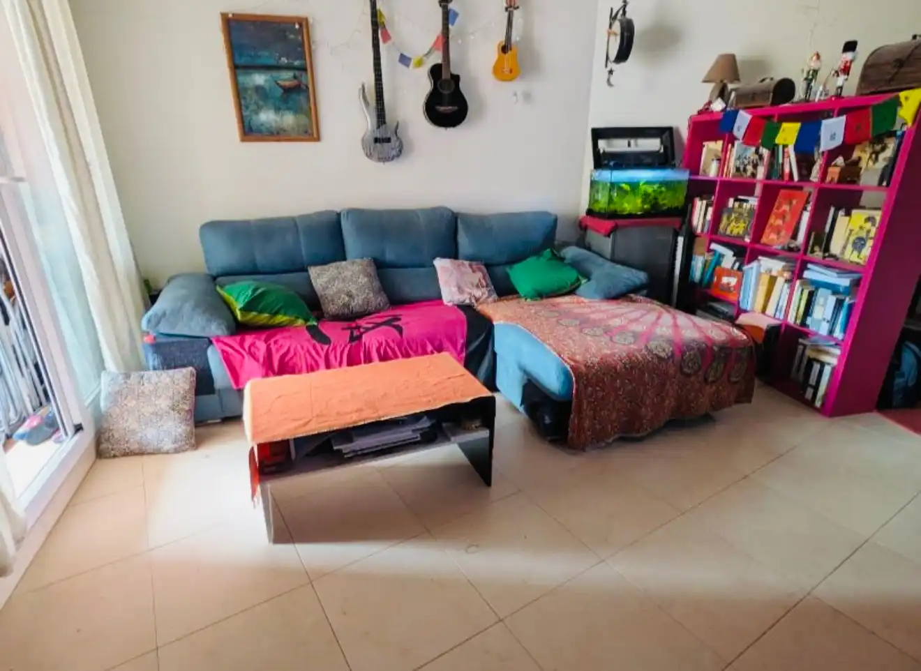 Living room of Flat for sale in Dénia  with Air Conditioner, Heating and Terrace