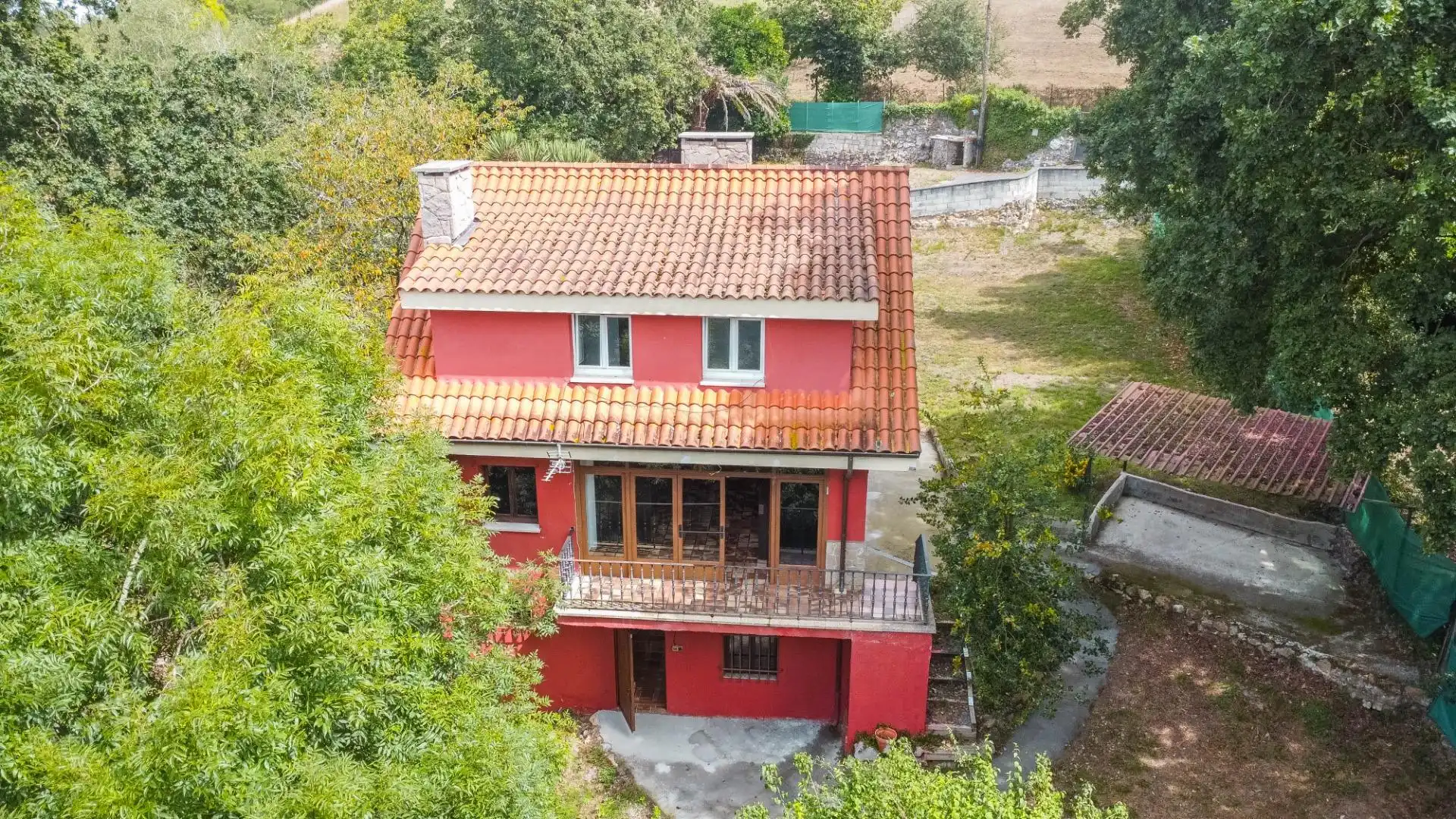 Exterior view of Houses for sale in Noreña  with Heating, Private garden and Terrace