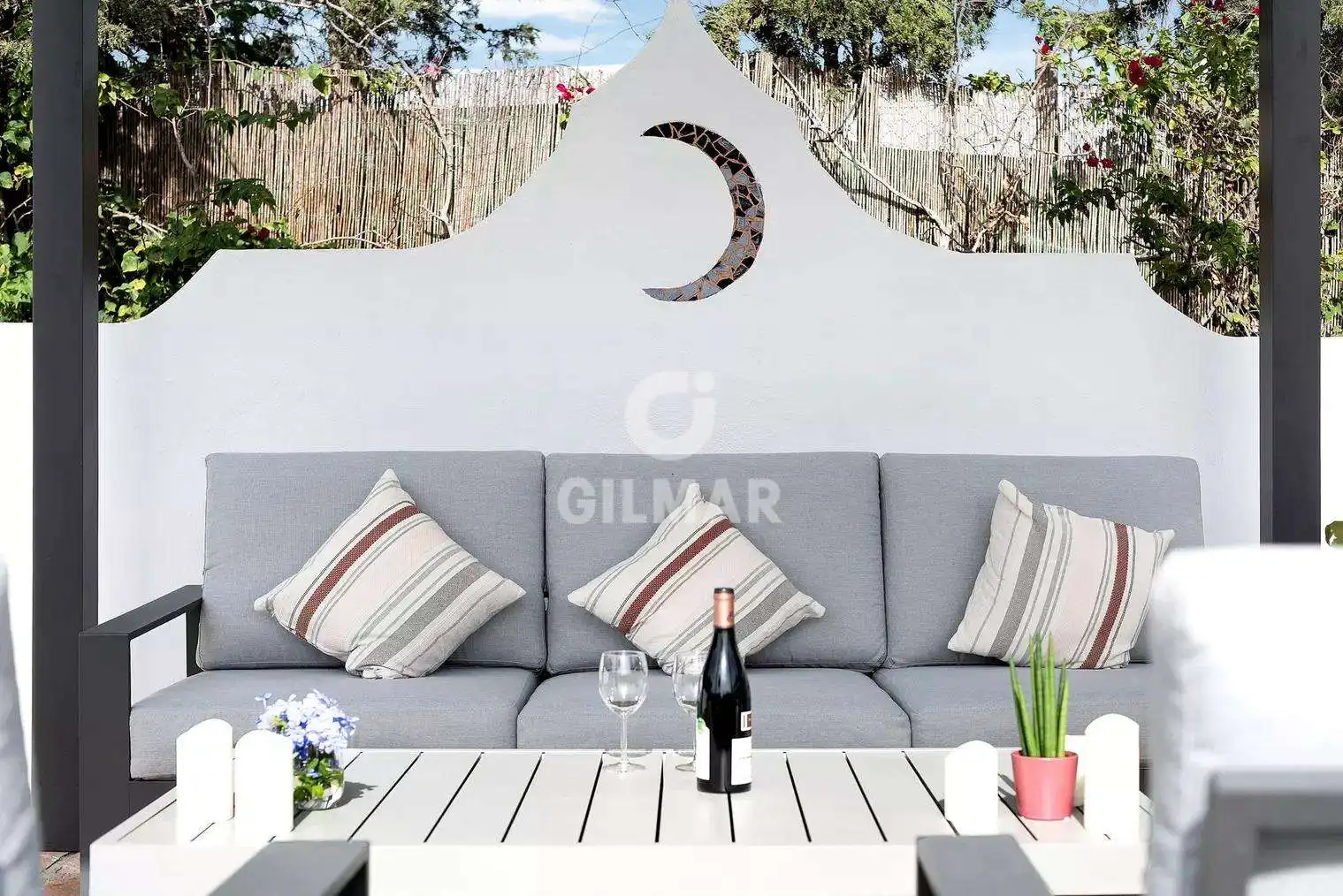 Terraza de Casa o chalet en venta en Vejer de la Frontera con Calefacción, Jardín privado y Piscina