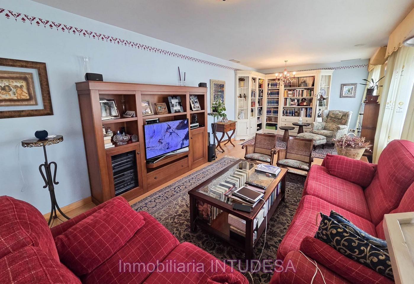 Sala de estar de Piso en venta en Tudela con Aire acondicionado, Calefacción y Parquet