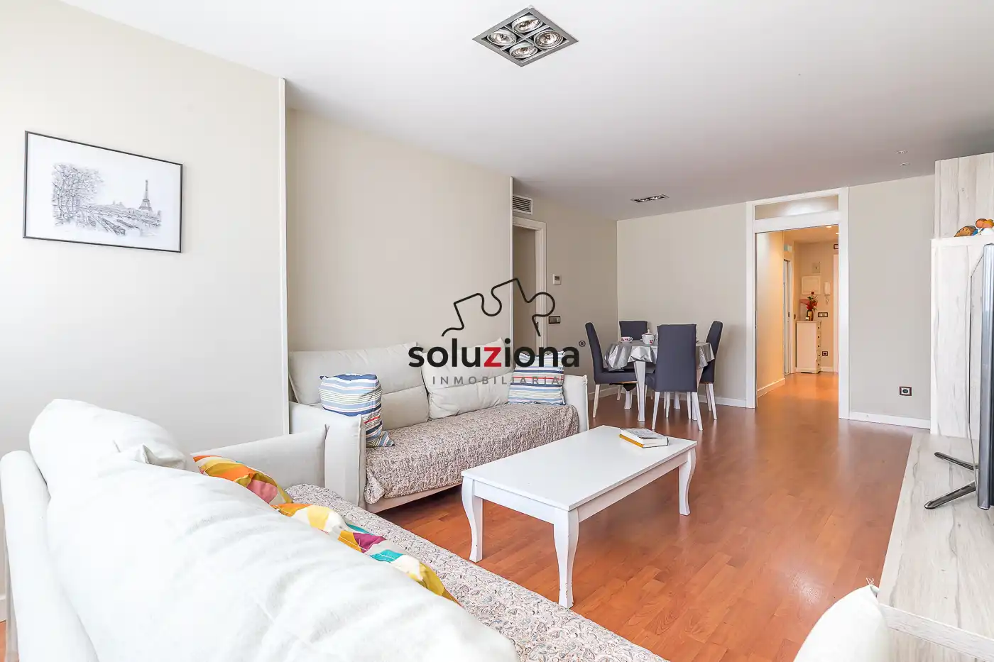 Sala de estar de Piso en venta en Getafe con Aire acondicionado, Calefacción y Parquet