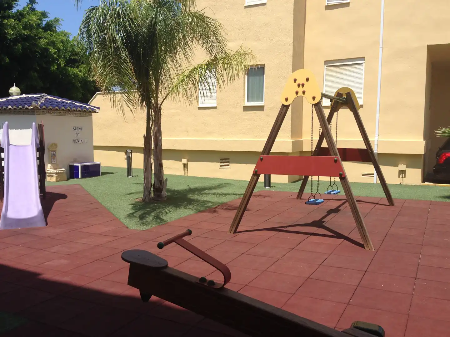 Terrace of Flat for rent in Dénia  with Air Conditioner, Heating and Terrace