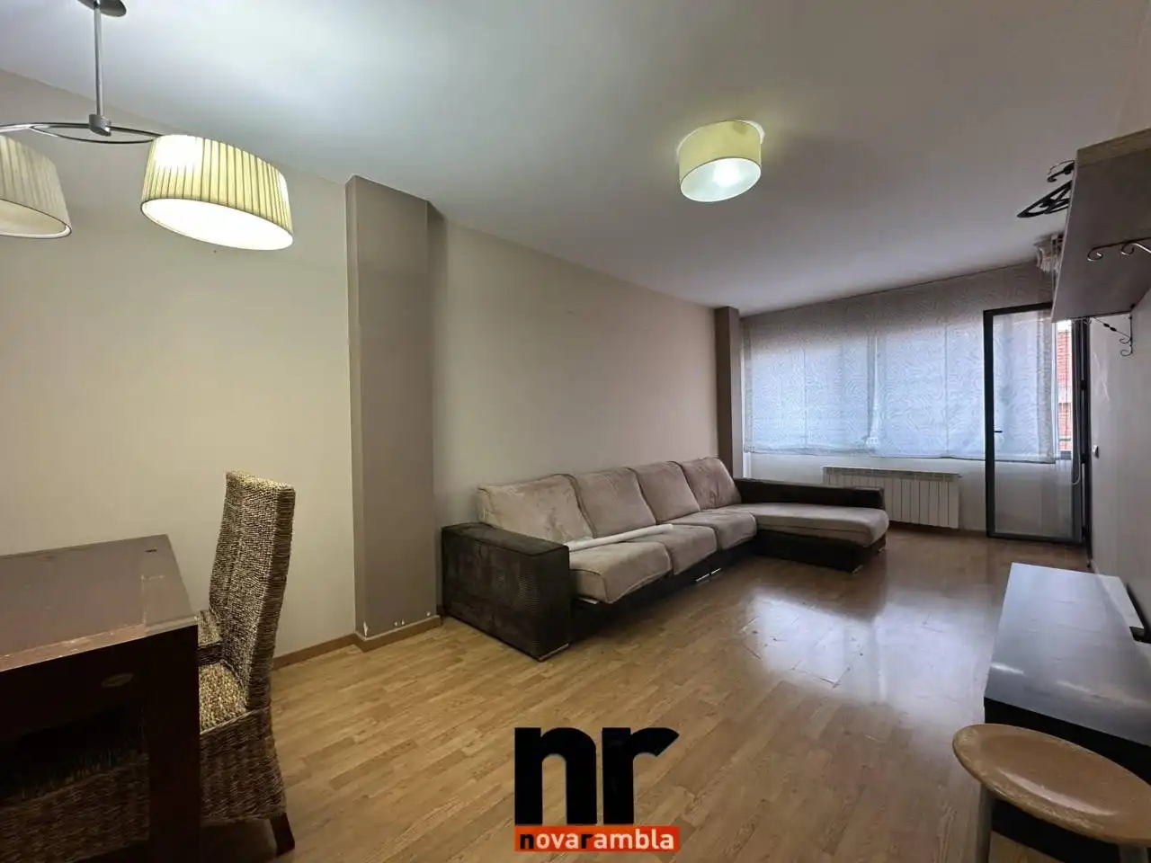 Living room of Flat for rent in Ripollet  with Heating, Parquet flooring and Storage room