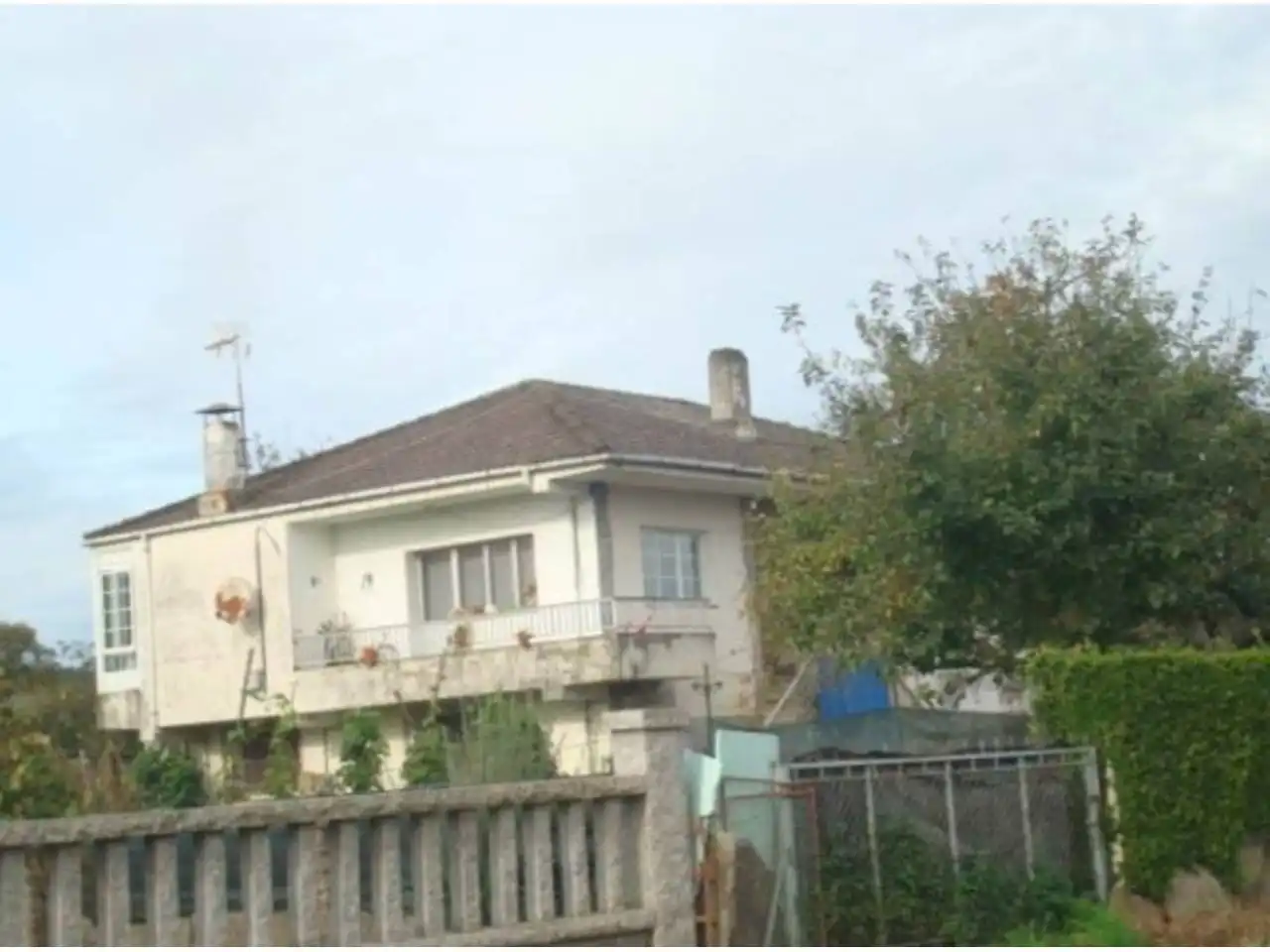 Vista exterior de Casa o chalet en venta en Sarria con Jardín privado