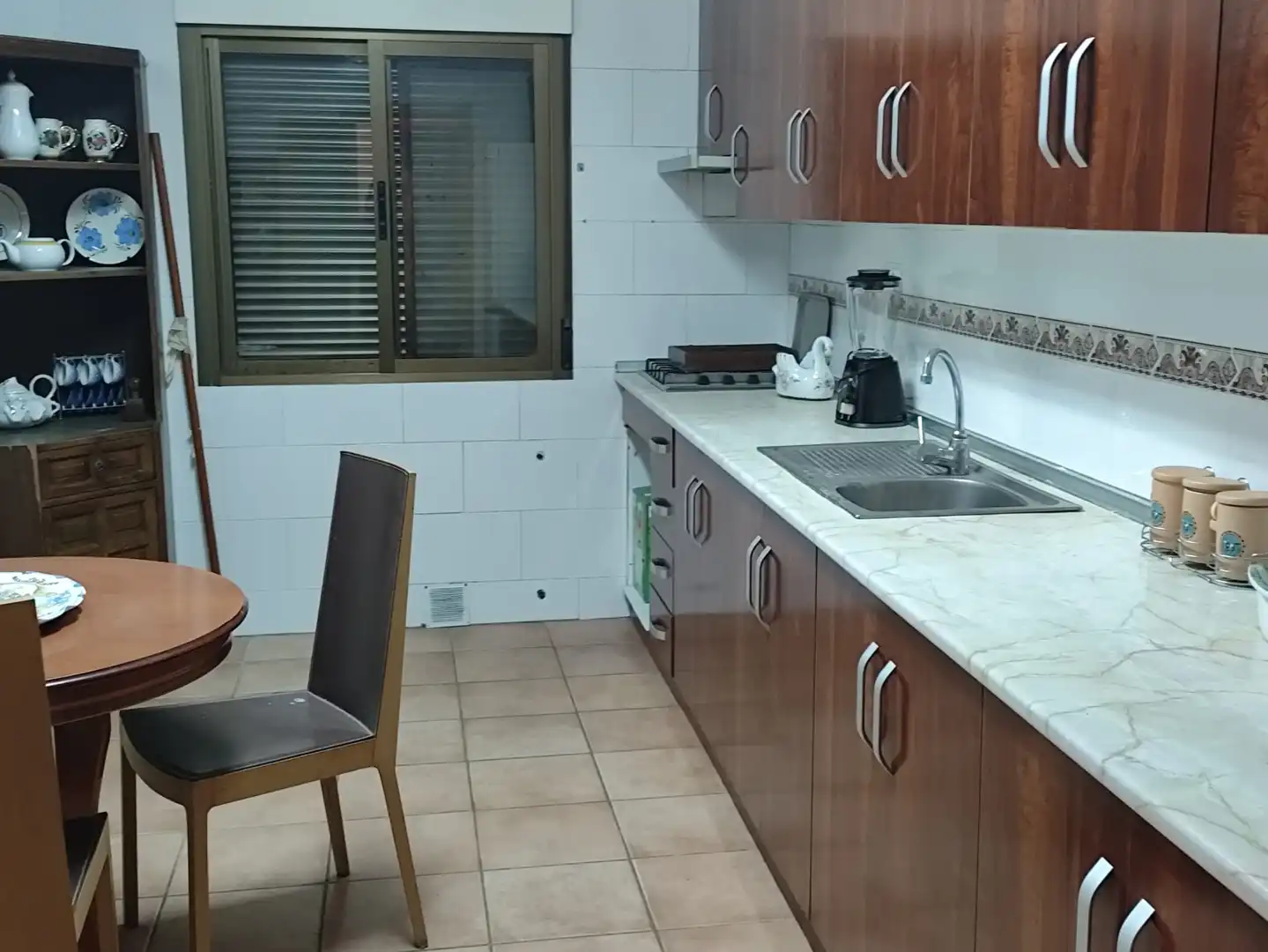 Cuina de Casa o xalet en venda en Elche / Elx amb Jardí privat i Moblat