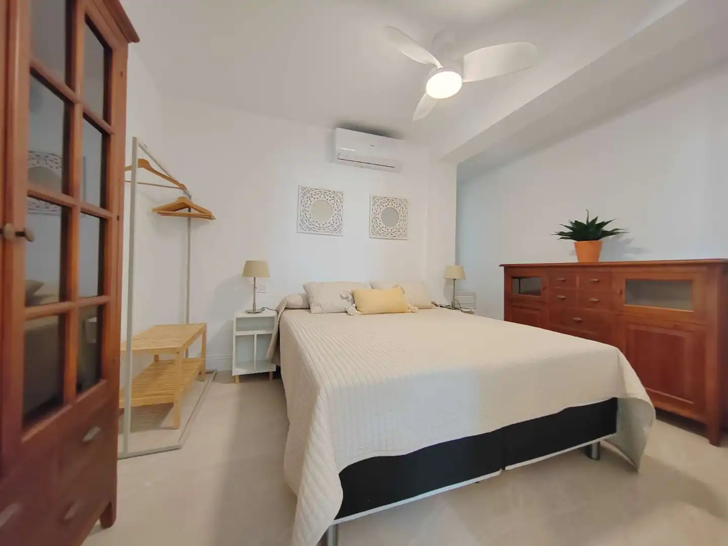 Schlafzimmer von Wohnung zur Miete in Vélez-Málaga mit Möbliert